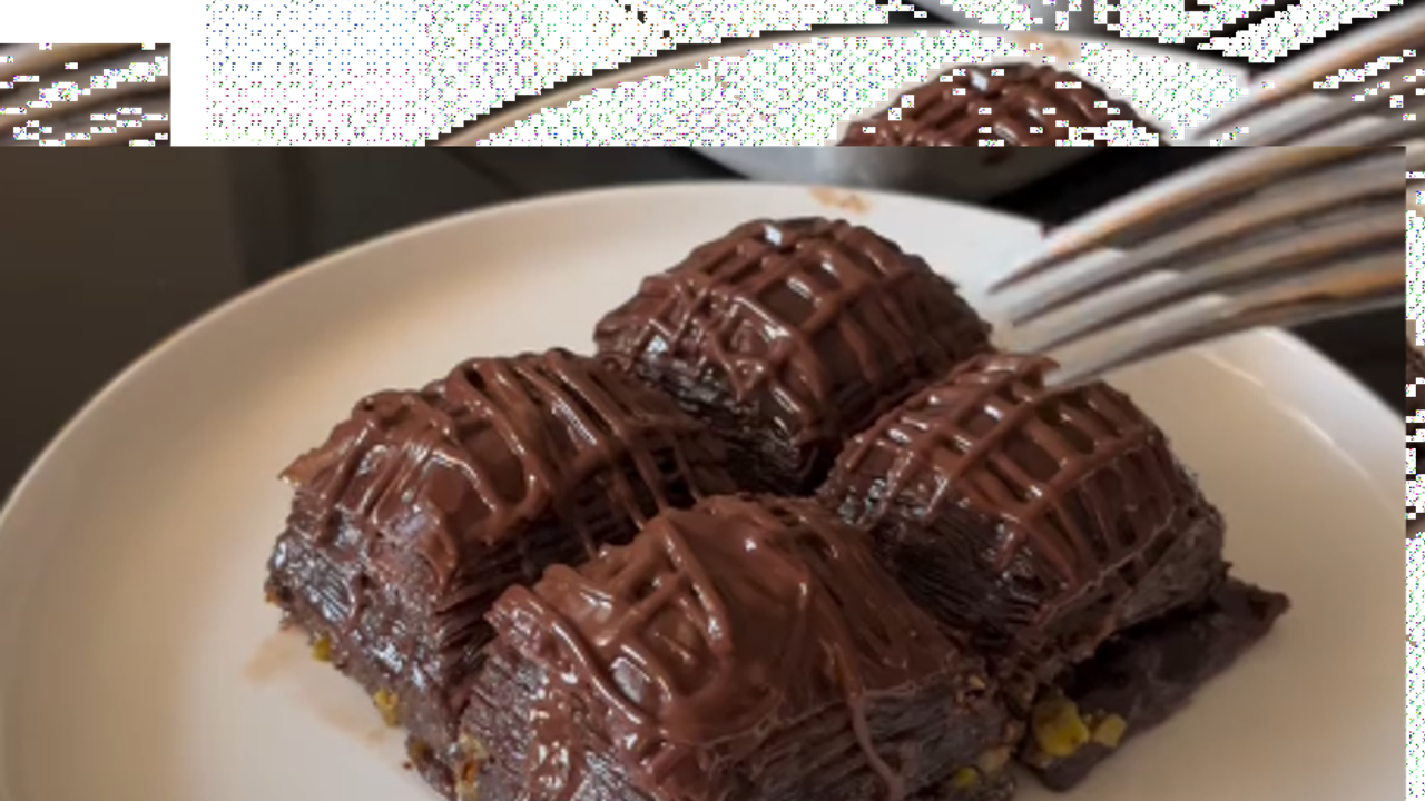 Çikolatalı Baklava Tarifi – Tatlı Tarifleri -Çay Yanı Tatlısı