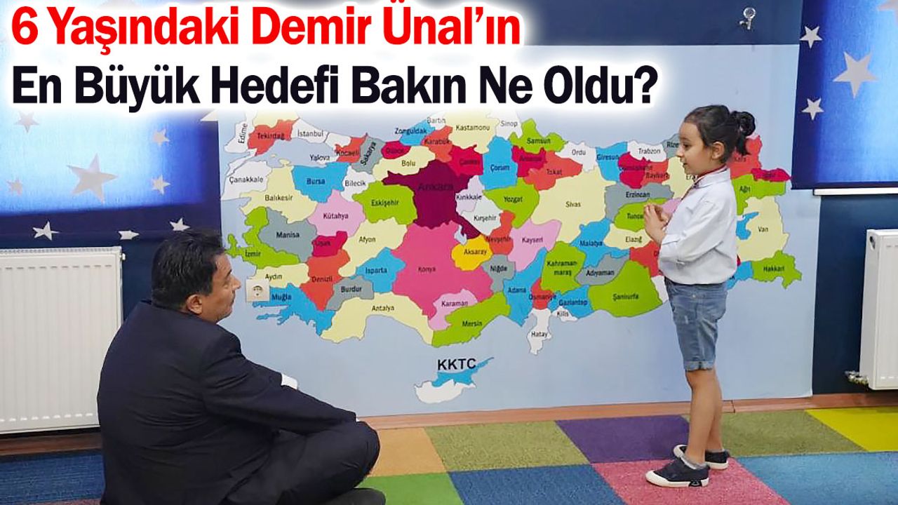 Kayseri'de 6 Yaşındaki Tarih Dehası İl Milli Eğitim Müdürü'ne Ders Verdi