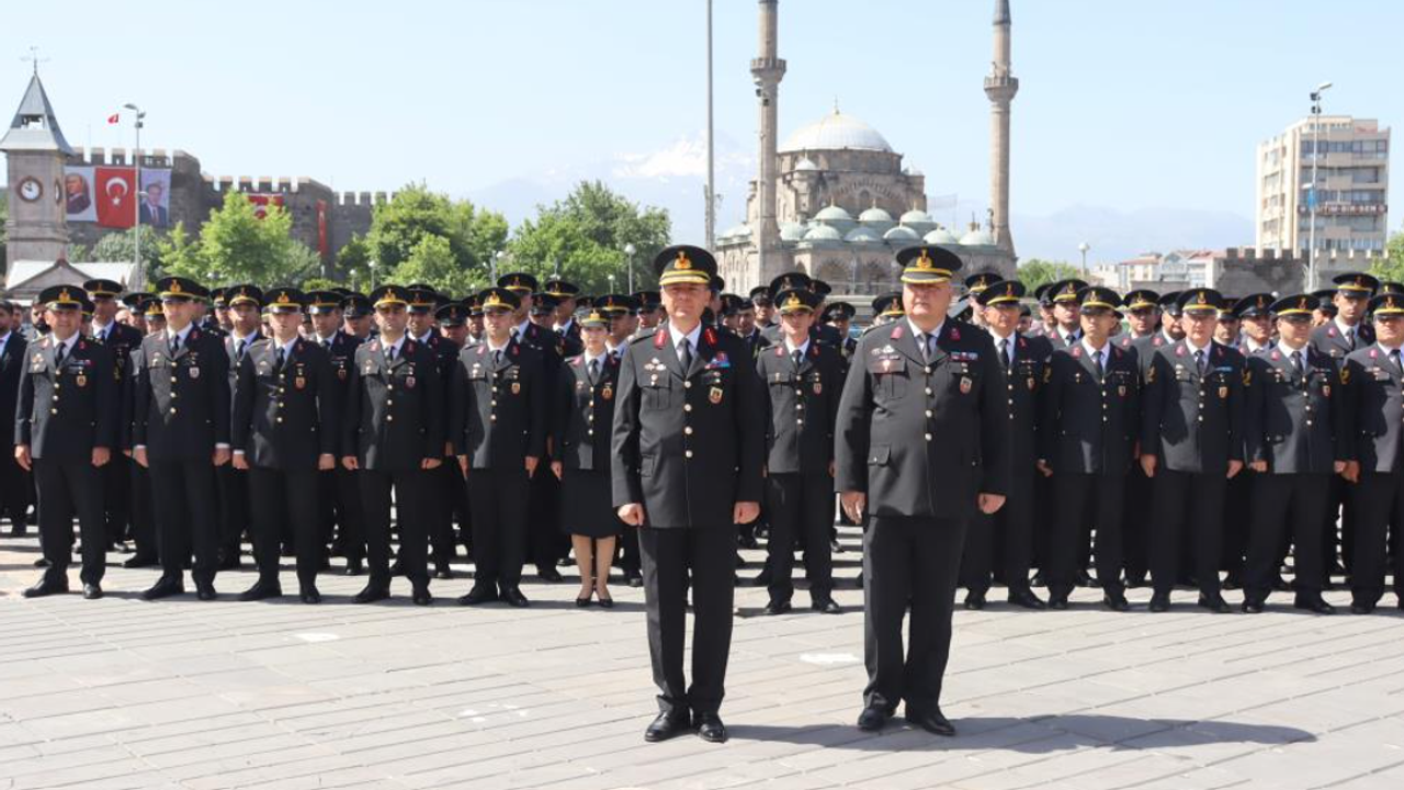 Kayseri’de, Jandarma’nın Kuruluş Yıldönümü Böyle Kutlandı