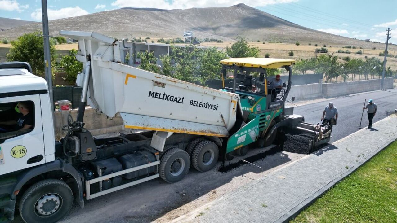 Kayseri’de Bu Yol Onarıldı!