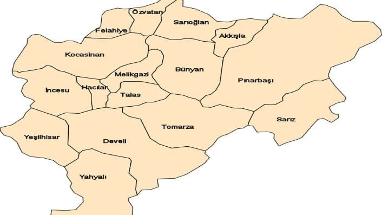 Kayseri’nin İlçelerine Tek Tek Uyarı Geldi!