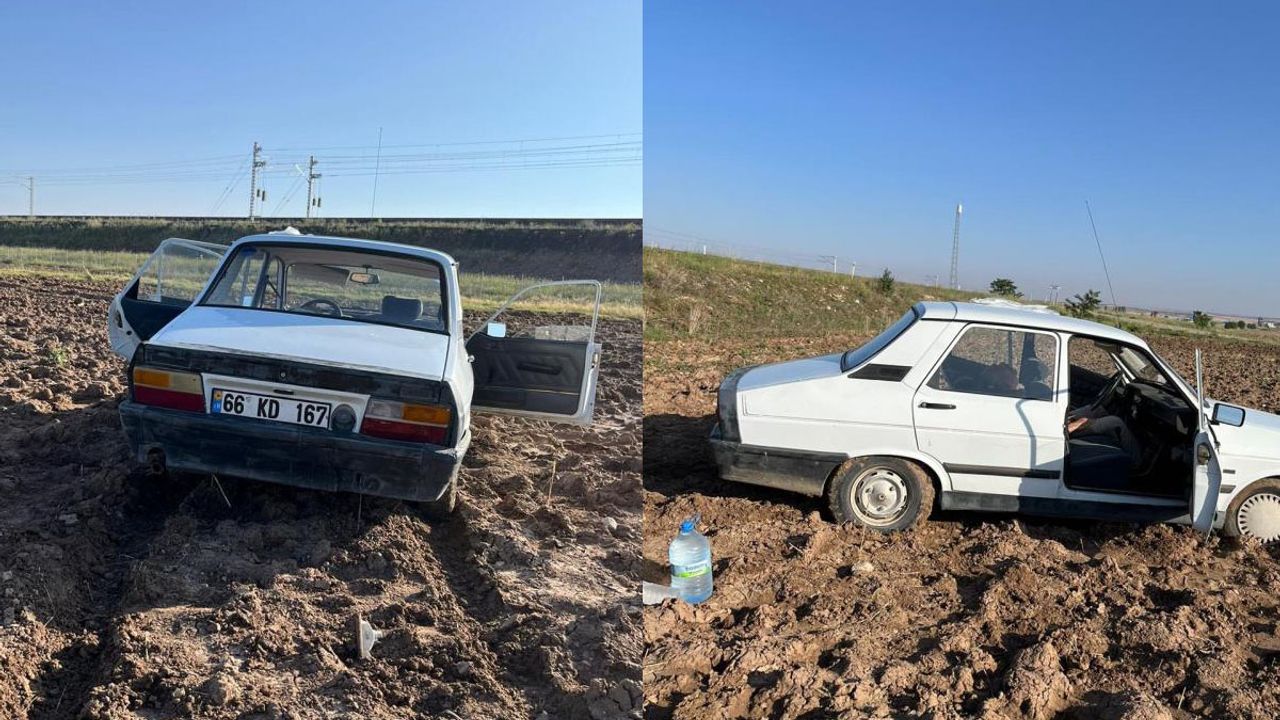 Trafik Kazasında Araç Tarlaya Uçtu! 71 Yaşındaki Şahıs Hayatını Kaybetti