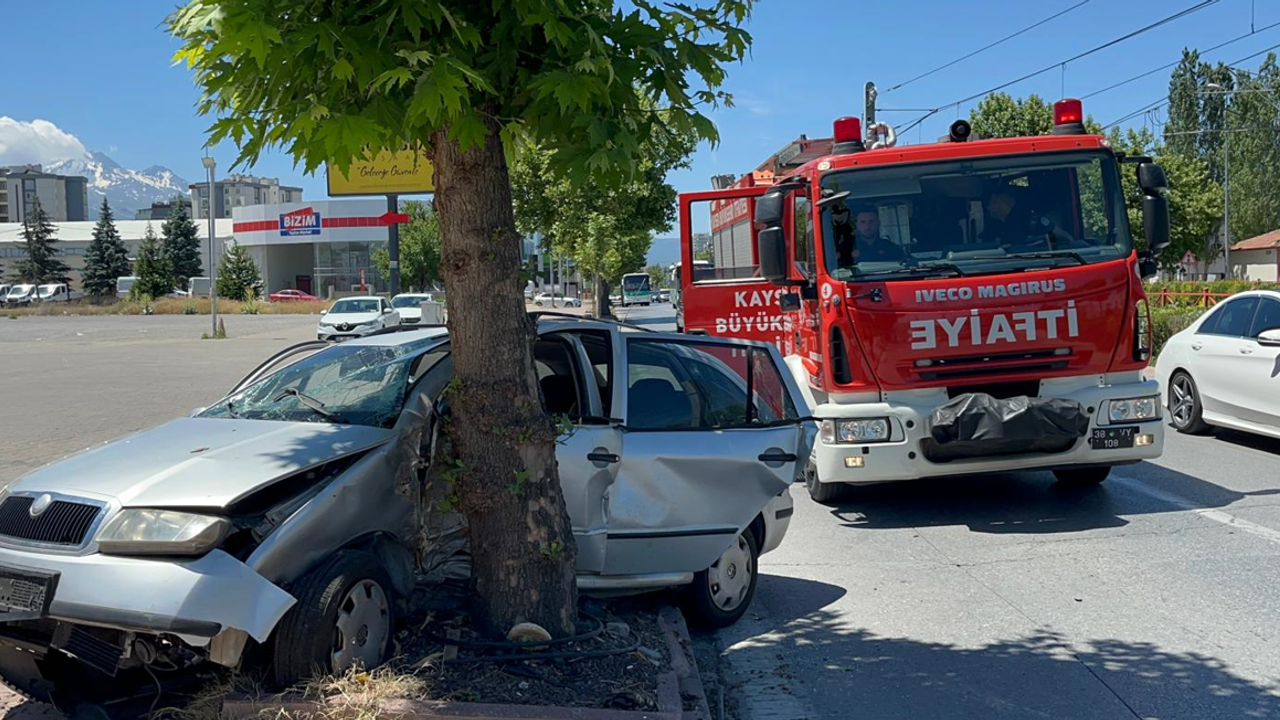 Kayseri’de Kurban Kesmeye Giderken Kaza Yaptı