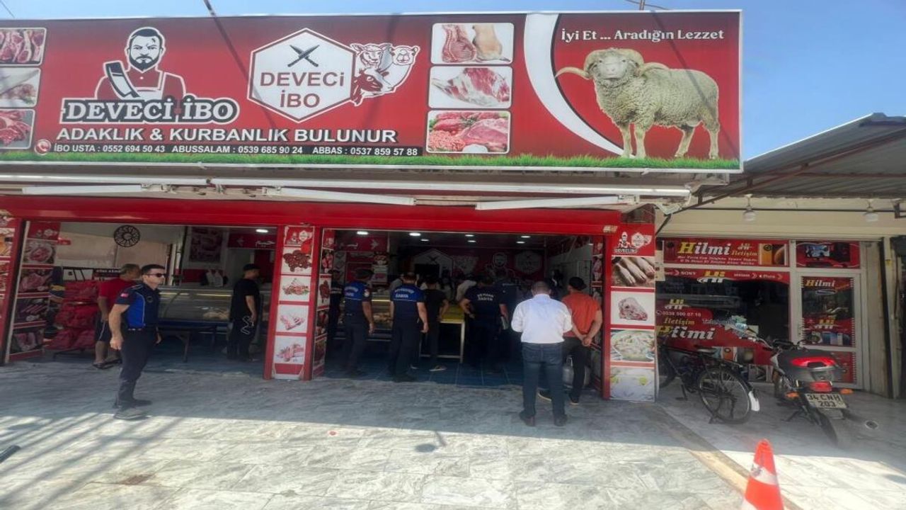 Kurban Kesti Hem Ceza Yedi Hem İş Yeri Mühürlendi!