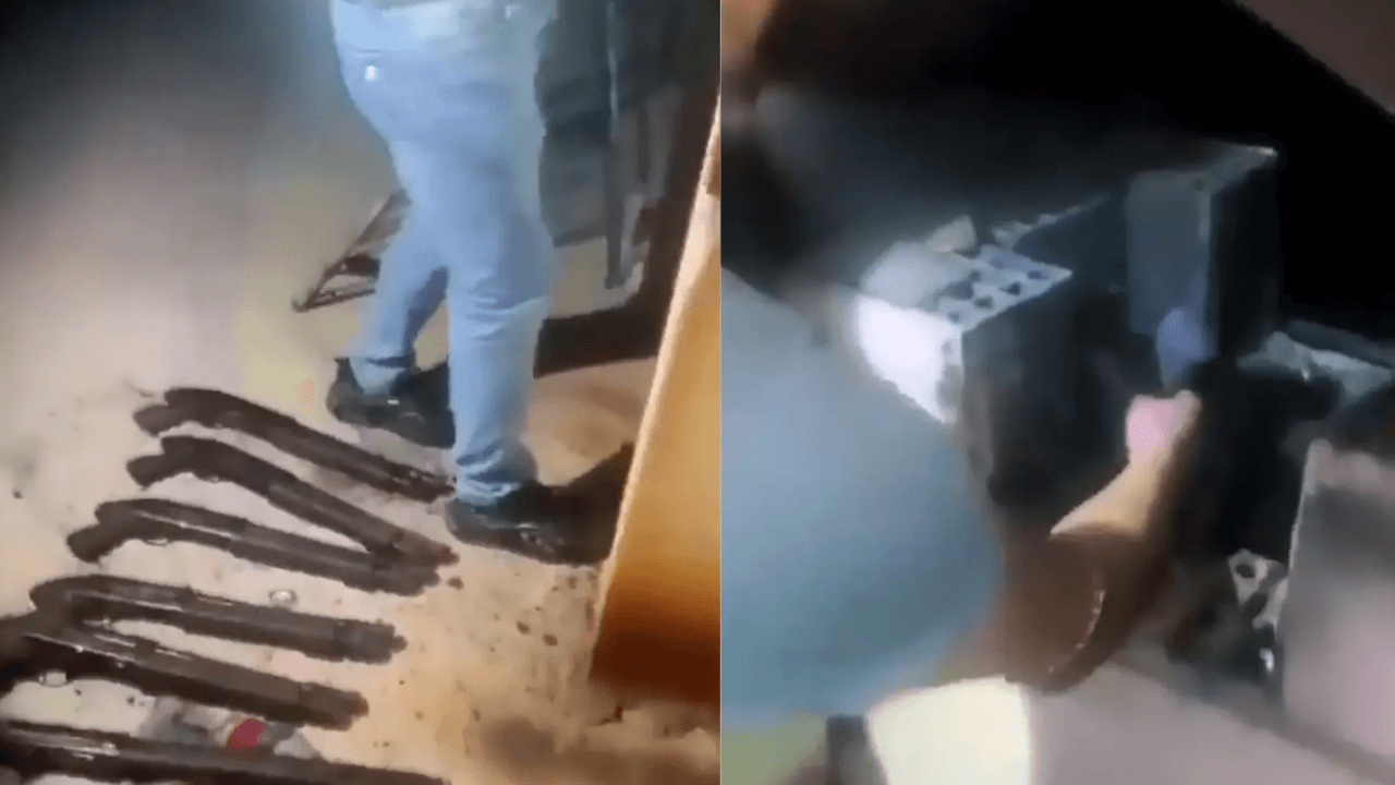 Polis Baskınında Evin Bacasından Cephanelik Çıktı!
