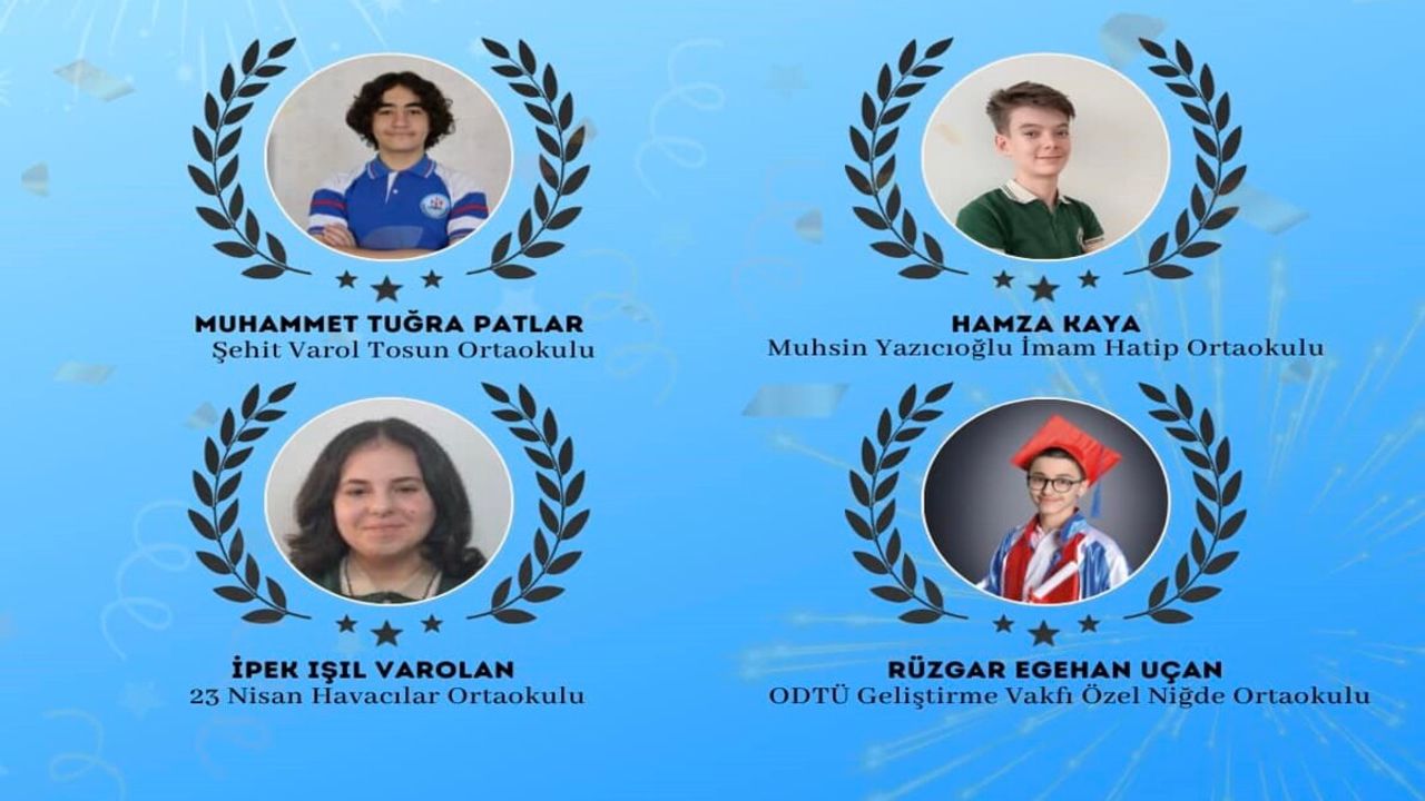 O İl LGS’de 4 Türkiye Birincisi Çıkardı...