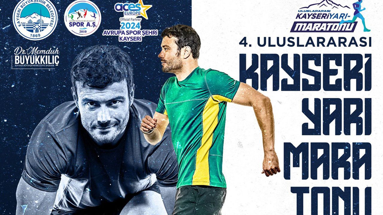 Uluslararası Kayseri Yarı Maratonu'nda Kayıtlar Başladı!