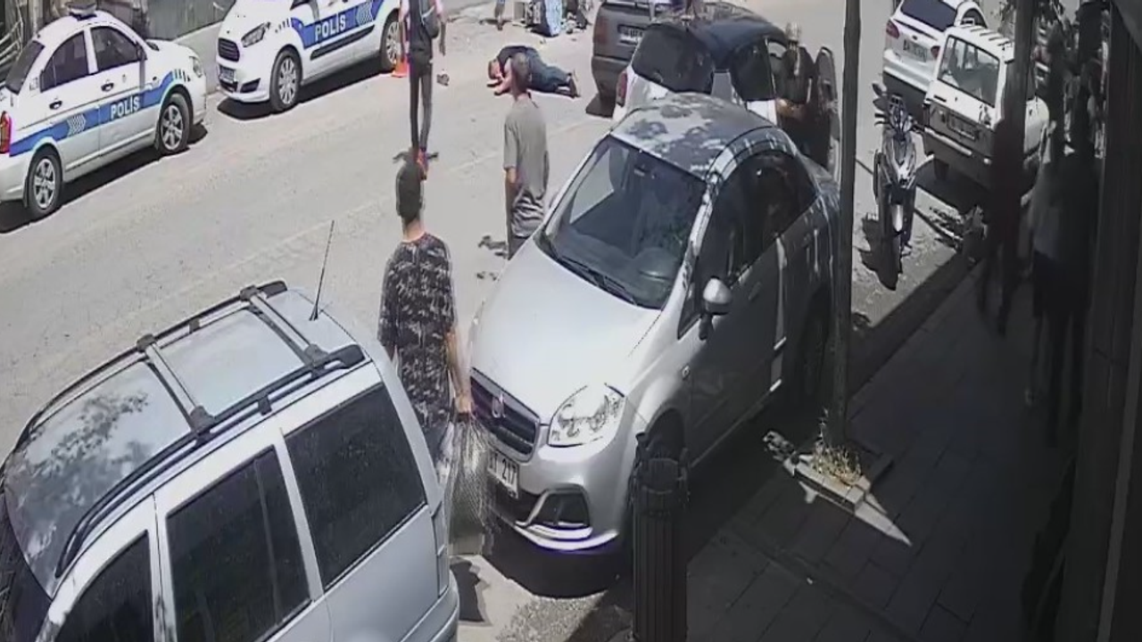 Kayseri’de Motosiklet Kazası! Kaza Anı Kameralarda