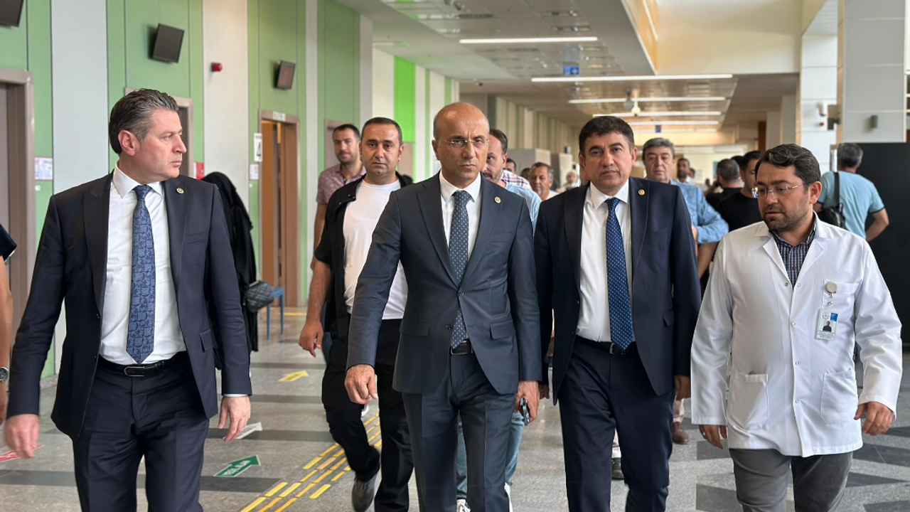 Kayseri’de Silahlı Saldırıda Yaralanmıştı! Vekiller Ziyaret Etti