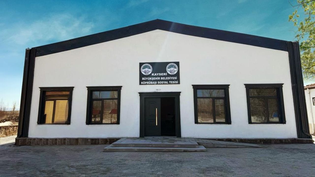 Kayseri'de 7 Milyonluk Sosyal Tesis Faaliyete Geçiyor