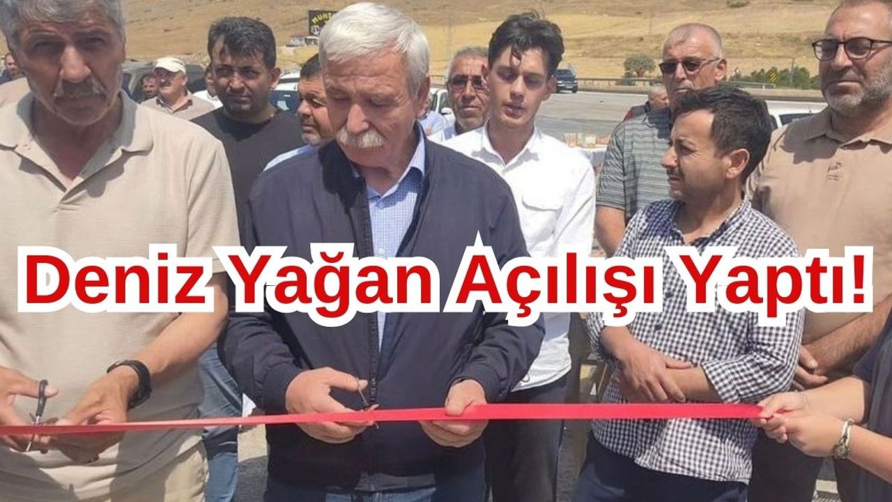 Kayseri Pınarbaşı Yolunda Yapıldı! Başkan Yağan İlk Açılışını Yaptı