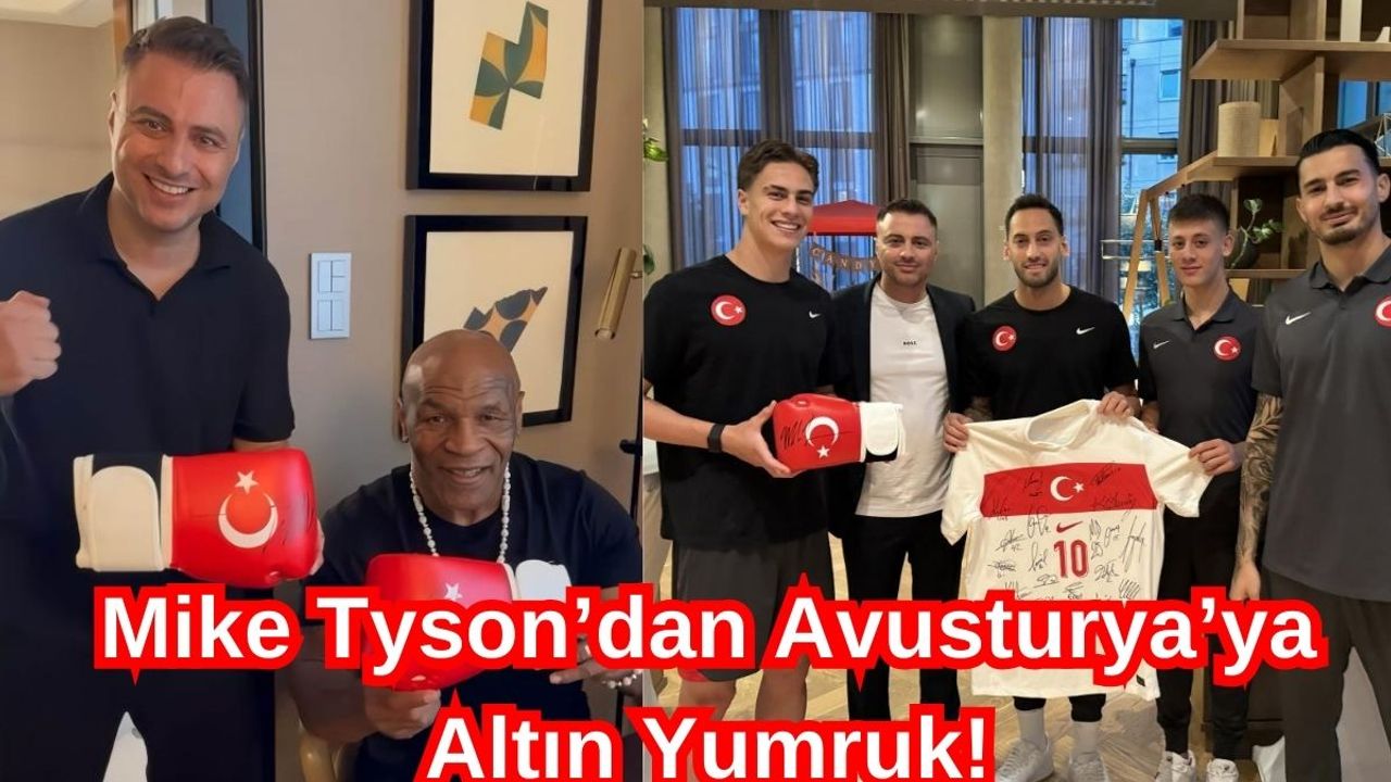 Mike Tyson'dan Avusturya'ya Altın Yumruk!