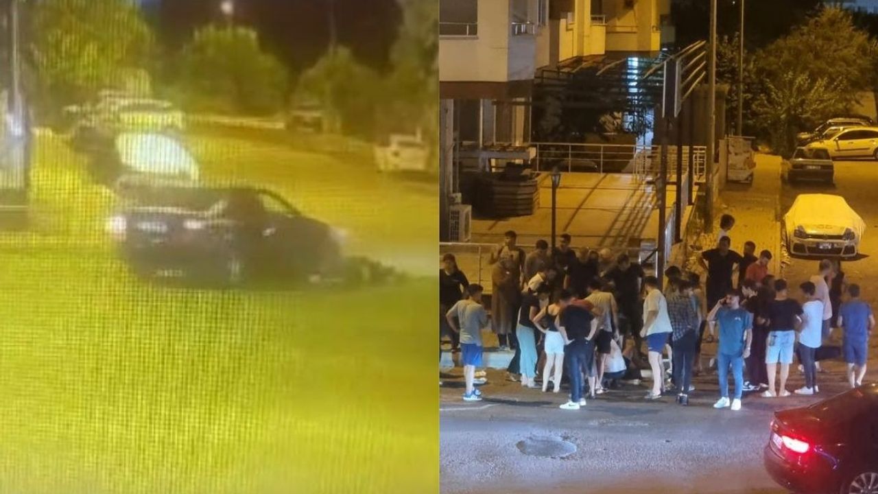 Elektrikli Bisiklet İle Otomobil Çarpıştı! Bisiklet Sürücüsü Metrelerce Havaya Uçtu