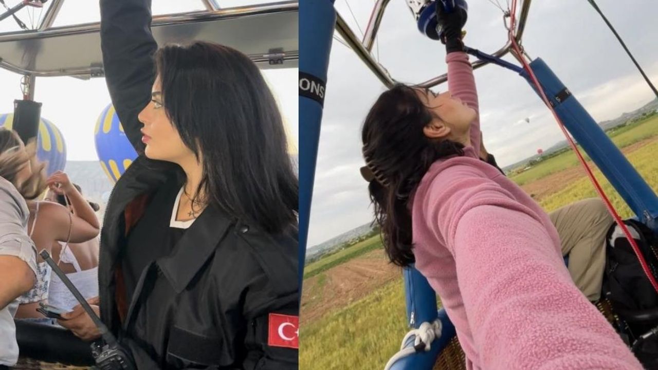 Kendi Uçurduğu Balona Bindi!
