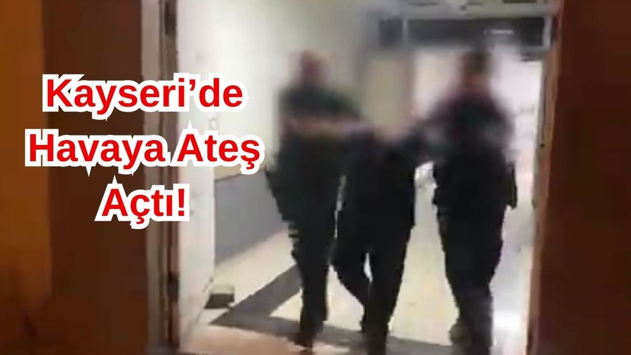 Kayseri'de Korku Dolu Anlar Yaşattı!