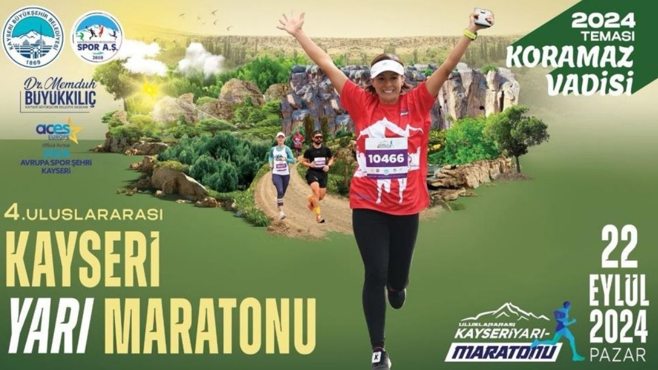 Kayseri Yarı Maraton Koşuyor!