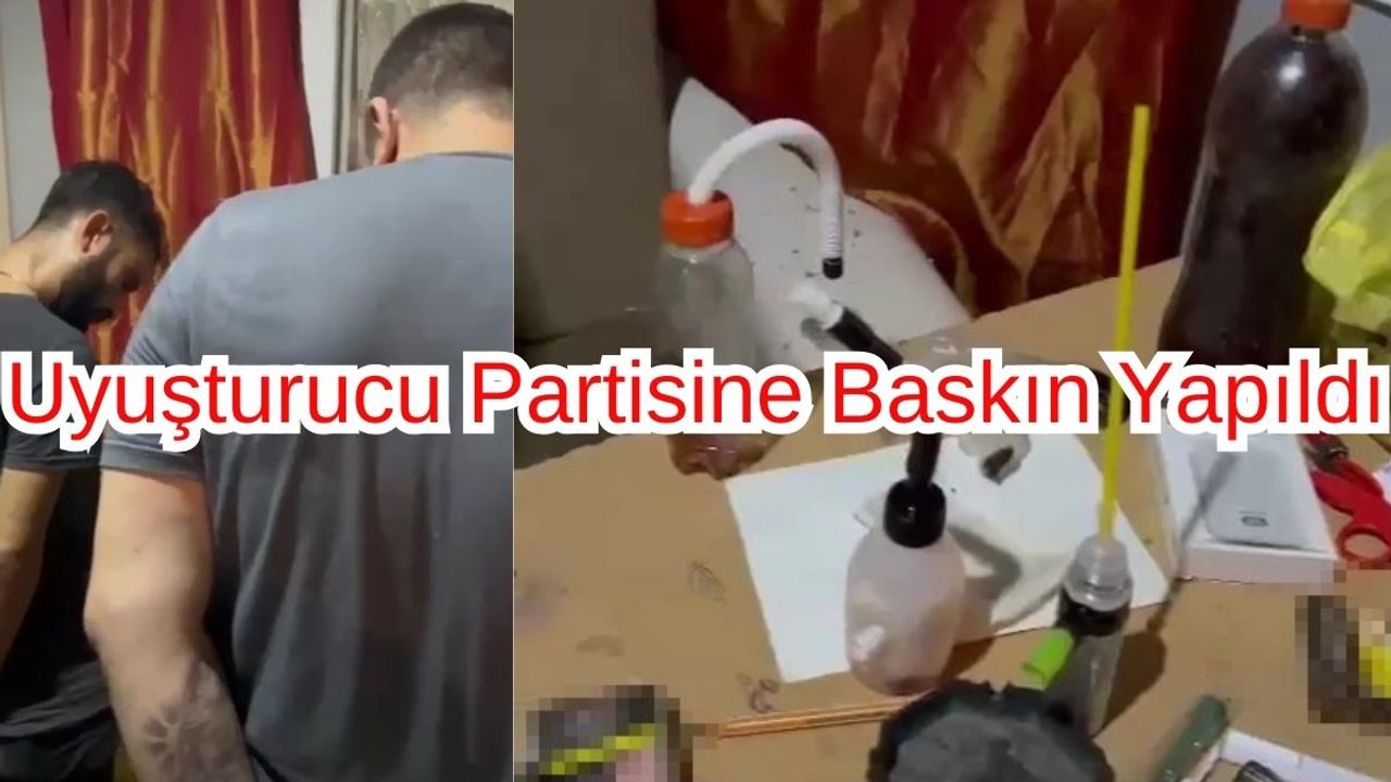 Uyuşturucu Partisine Polis Baskını!