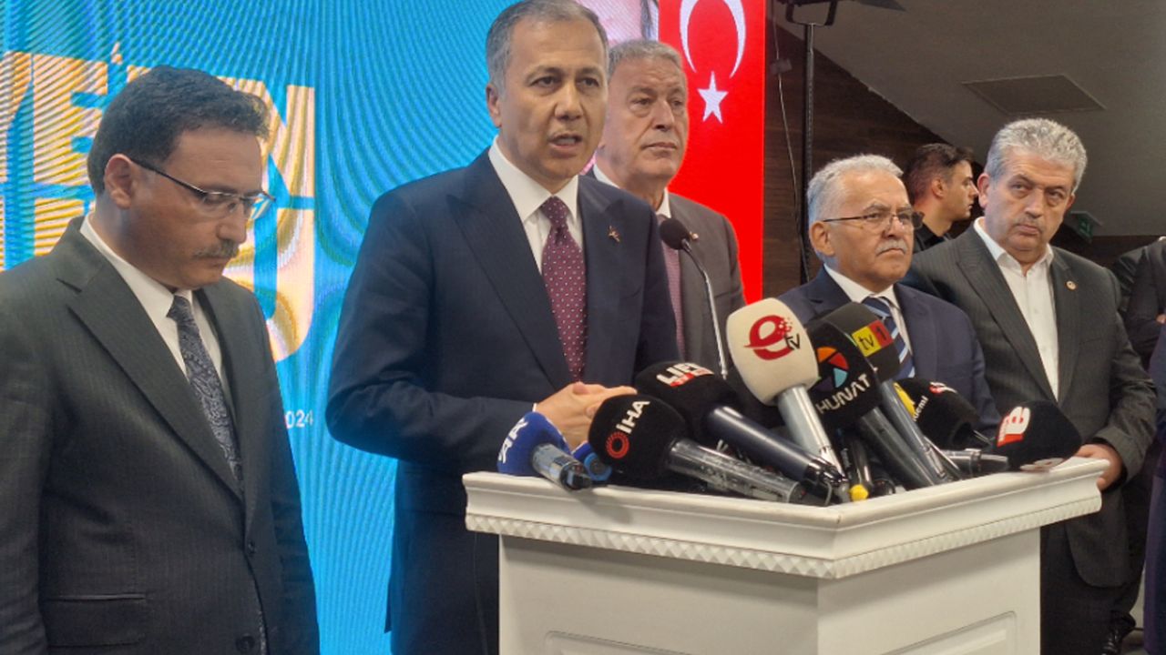 Bakan Yerlikaya Kayseri'de ki Suriyeli Sayısını Açıkladı!