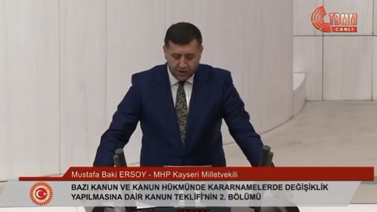 Baki Ersoy Kayserili Avukatlar Hakkında Konuştu