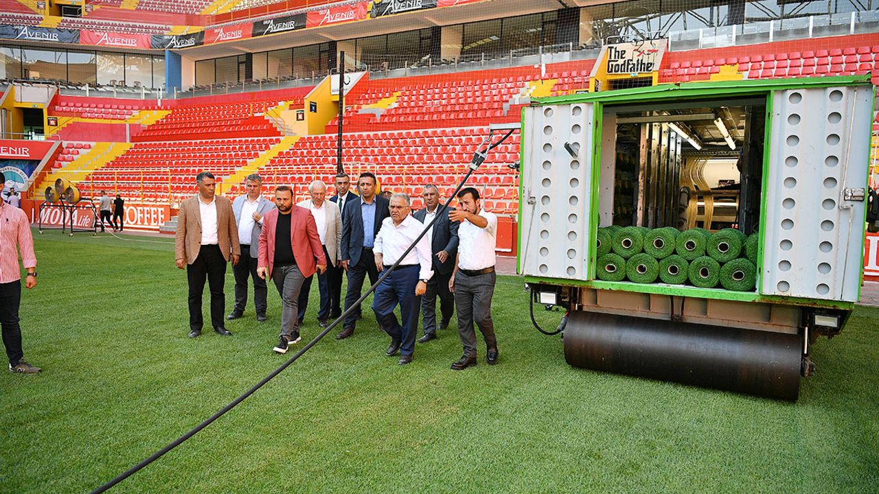 RHG Enertürk Enerji Stadyumu Süper Lig'e Hazır