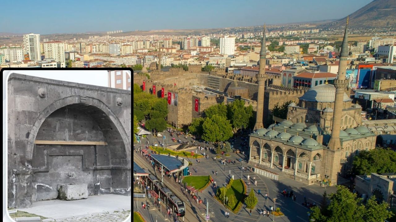 Kaderine Terk Edilmişti! Kayseri’nin Tarihi Çeşmesi Baştan Sona Yenilendi!