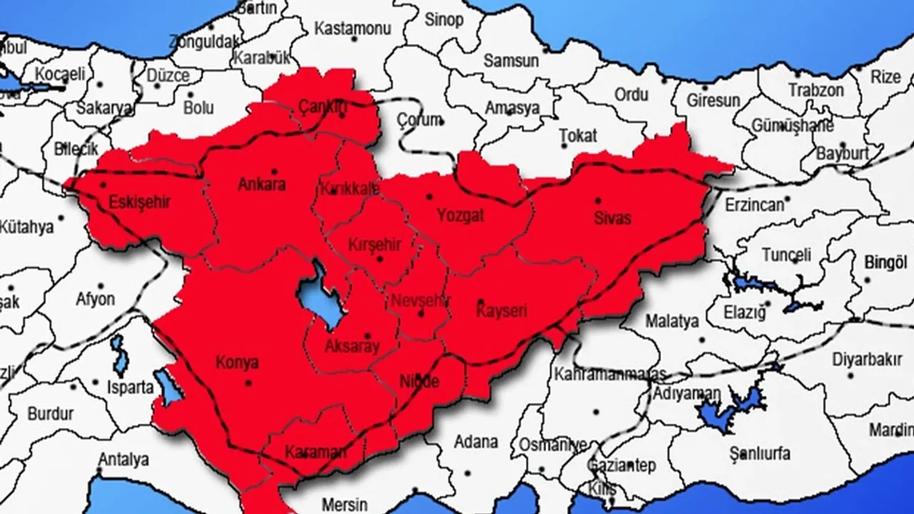 Kayseri, Konya, Niğde, Sivas, Karaman… Uyarı Geldi, Tedbirli Olun!