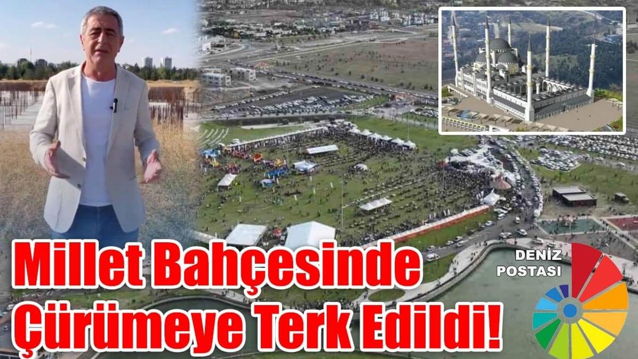 Kayseri Millet Bahçesinde Çürümeye Terk Edildi!