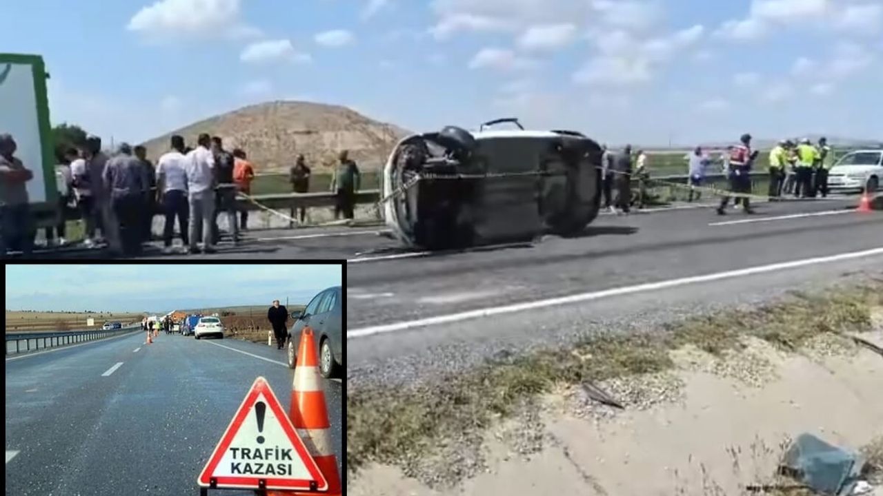 Kayseri Niğde Yolunda Feci Kaza! 2 Ölü 2 Yaralı!