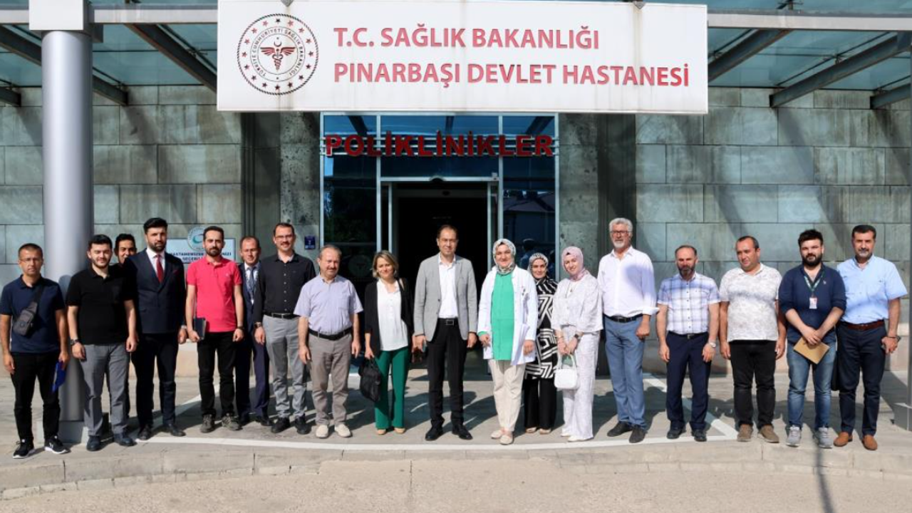 Pınarbaşı’da Sağlık Ziyareti