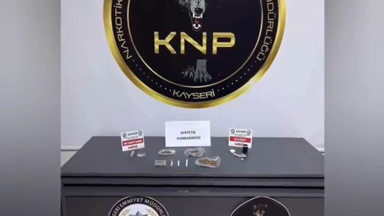 Kayseri Polisi 6 Kilo Uyuşturucu Madde Ele Geçirdi!