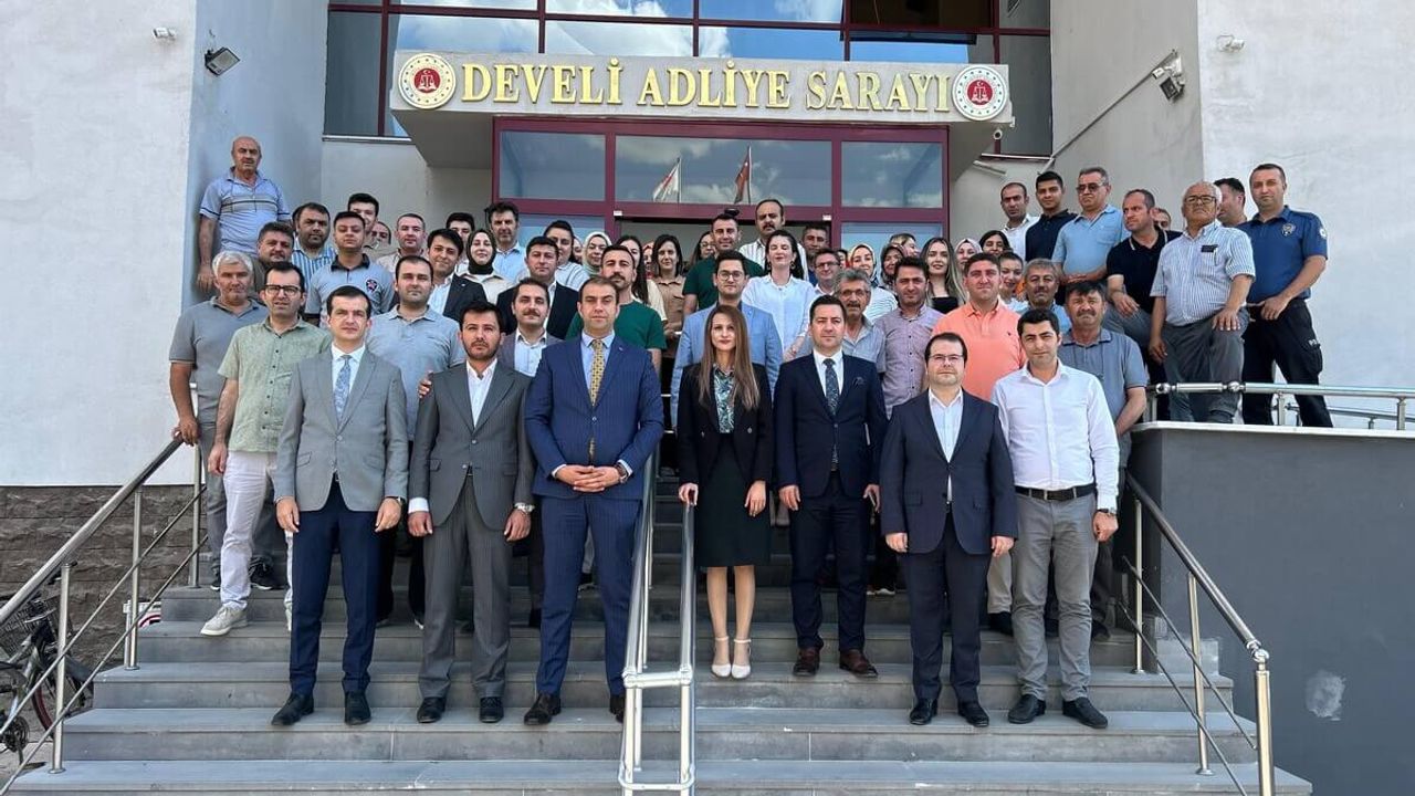 Kayseri Sevilen Savcısına Veda Etti!