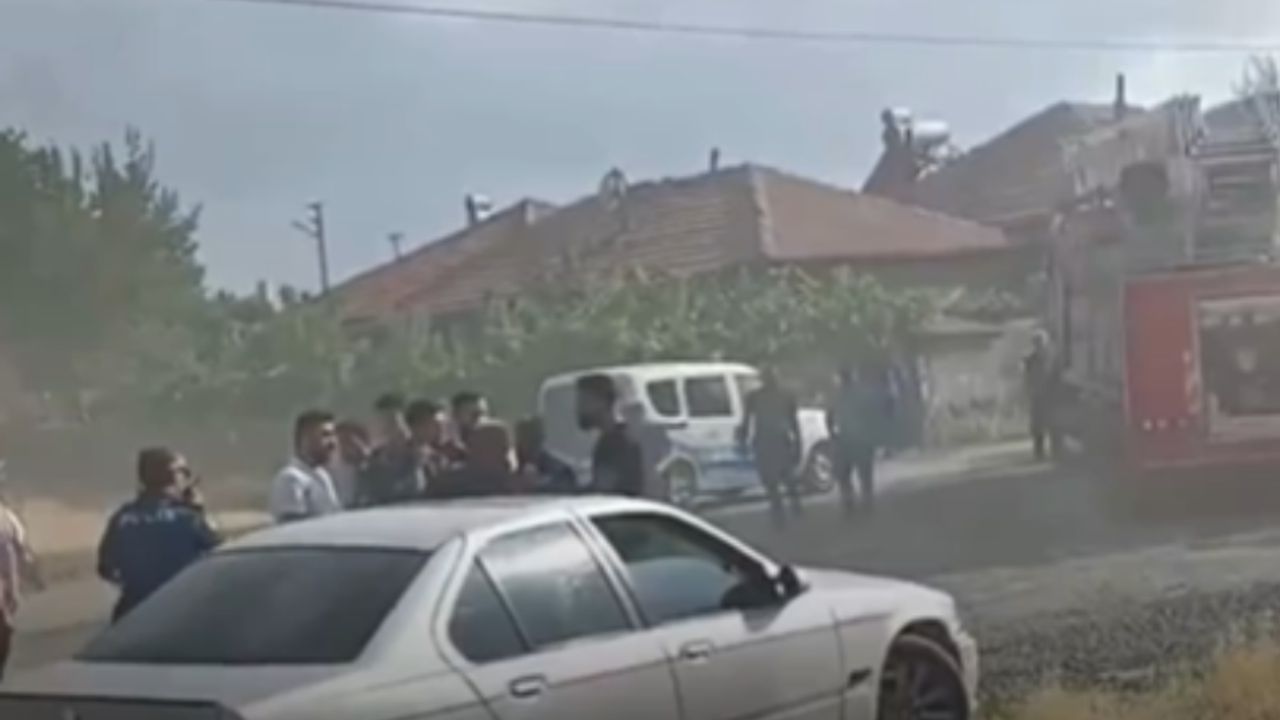 Kayseri’de Suriye Uyruklu Bir Şahsın Evinde Yangın Çıktı!