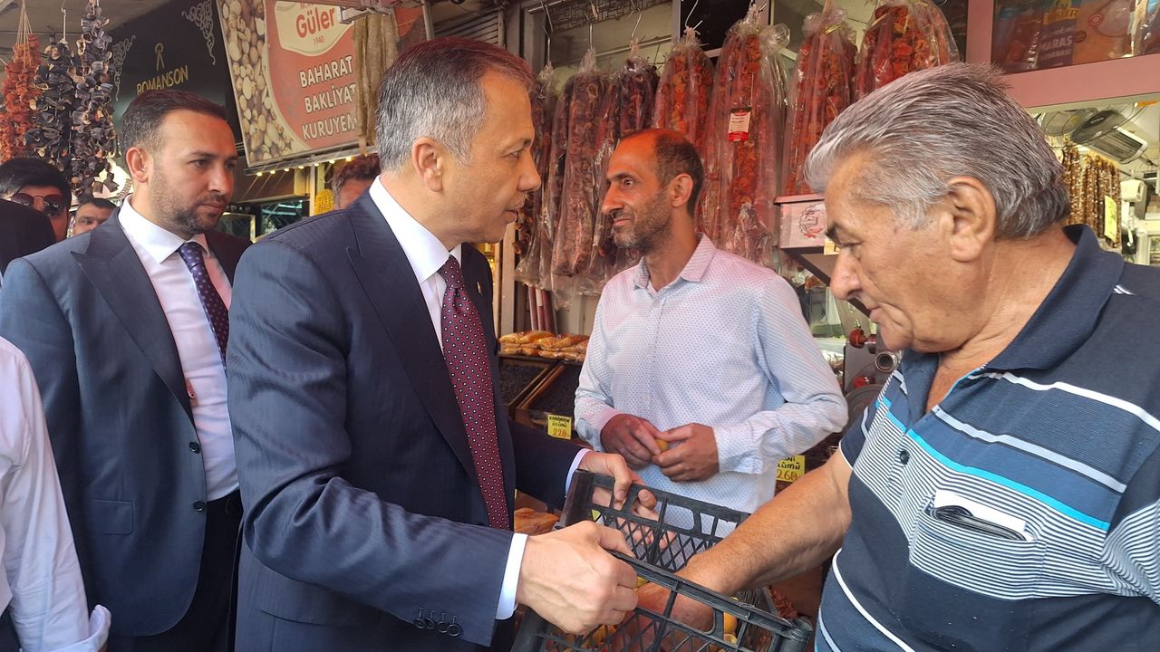 Kayseri’de İçişleri Bakanı Ali Yerlikaya’ya Beklenmedik Tepki!