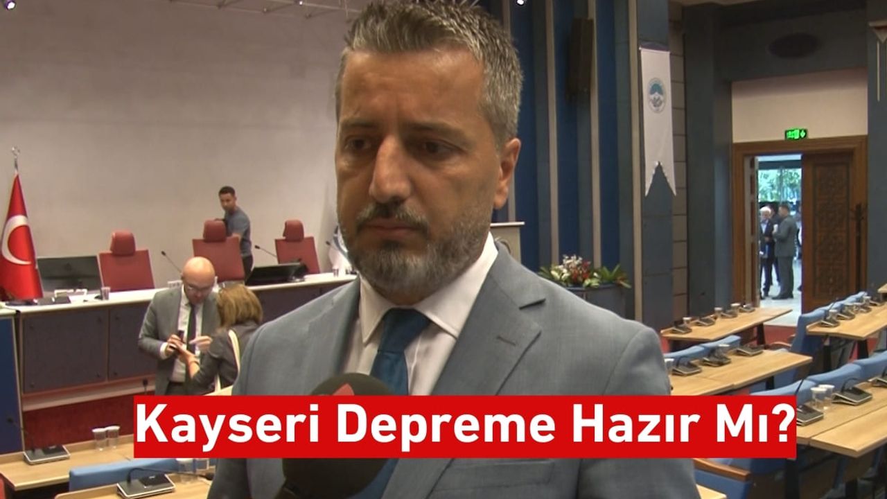 Kayseri'de O İsim Deprem Gerçeğini Gözler Önüne Serdi!