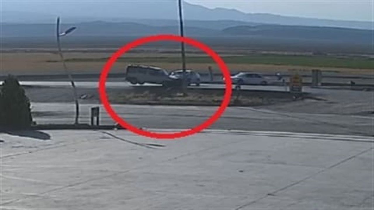 Kayseri’de Yaşanan Feci Kaza, Güvenlik Kamerasında!