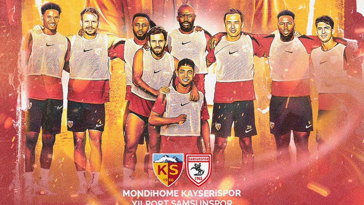 Kayserispor İlk Maçına Çıkıyor! Maçın Günü ve Saati Değişti!
