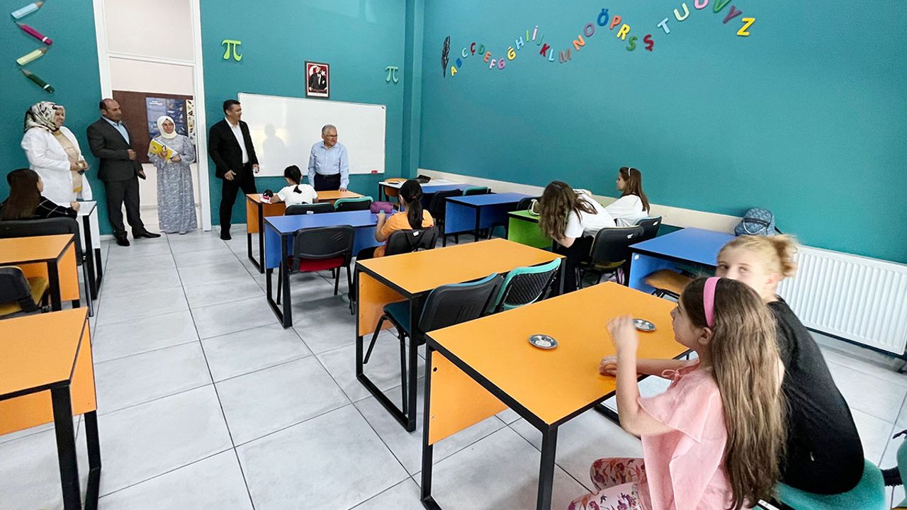 Kayseri'de Yaz Kurslarına Sürpriz Ziyaret!