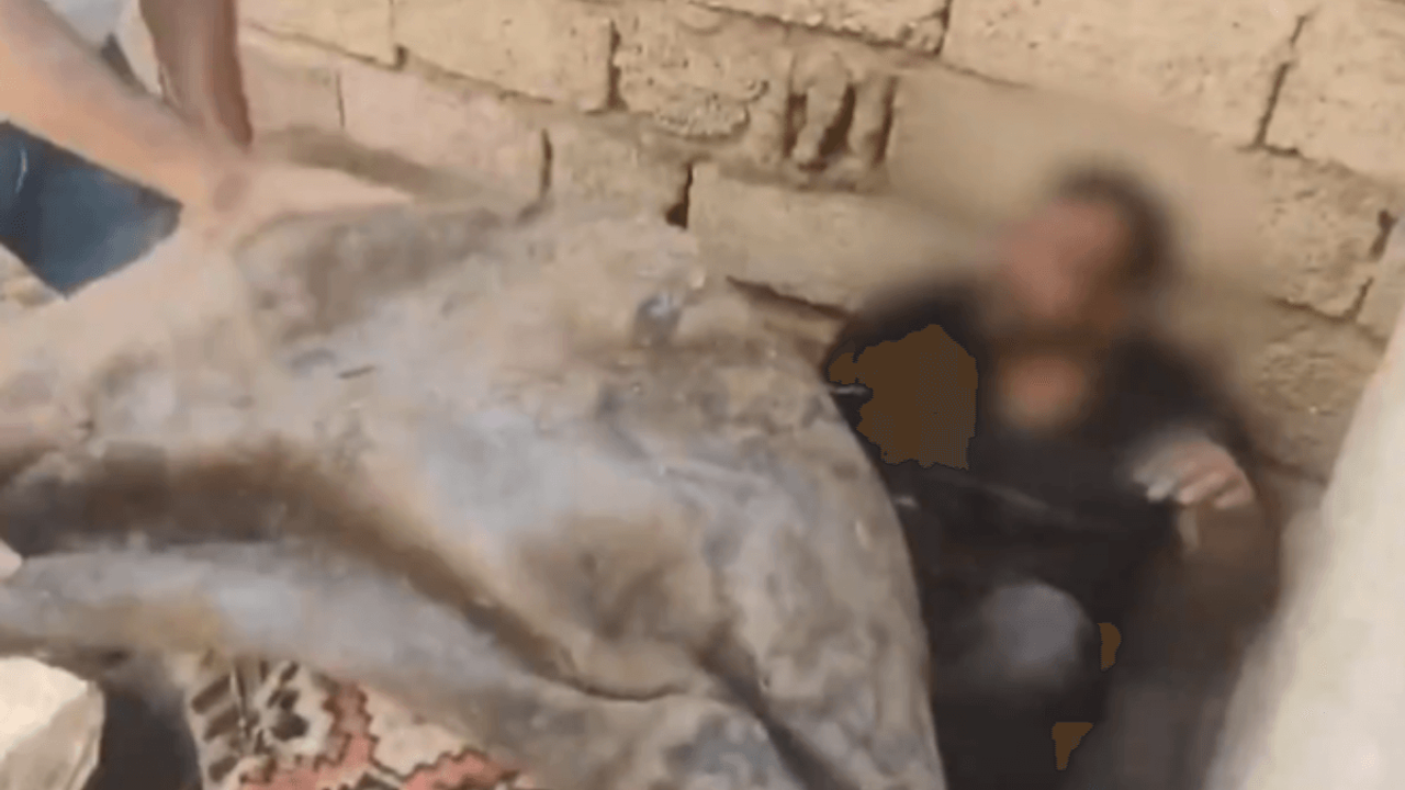 Kayseri'de Aranan Şahıs Bahçedeki Halının Altında Yakalandı!