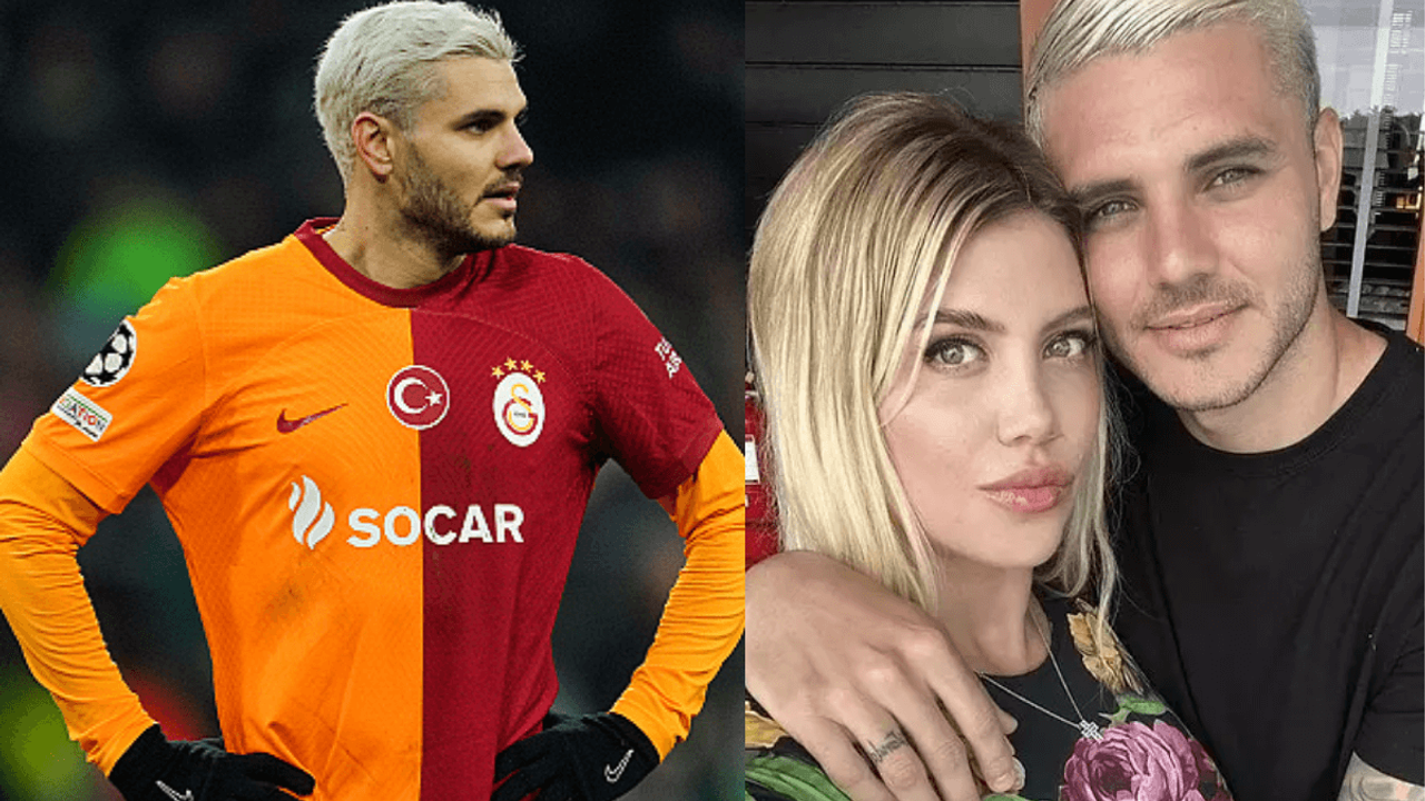 Galatasaray'da İcardi Krizi! Wanda Nara Ayrılığı Ortalığı Karıştırdı!