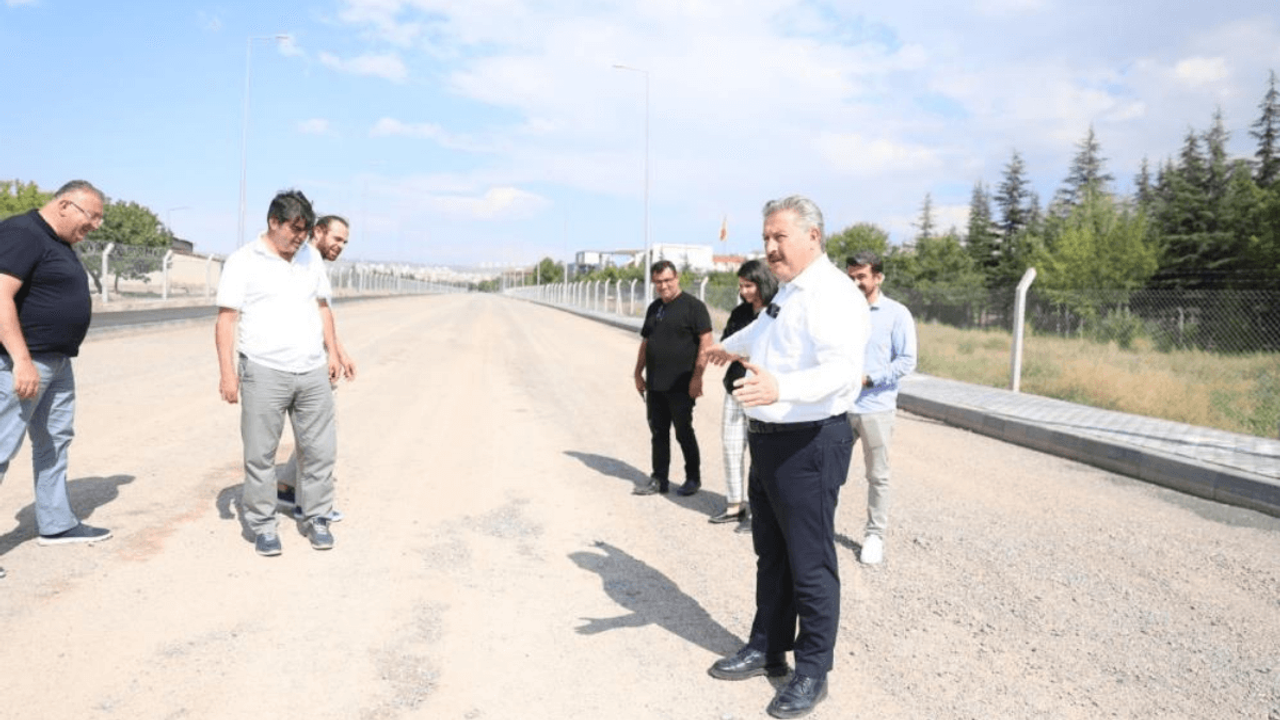 Kayseri Melikgazi’de O Yol Trafiği Rahatlatacak!