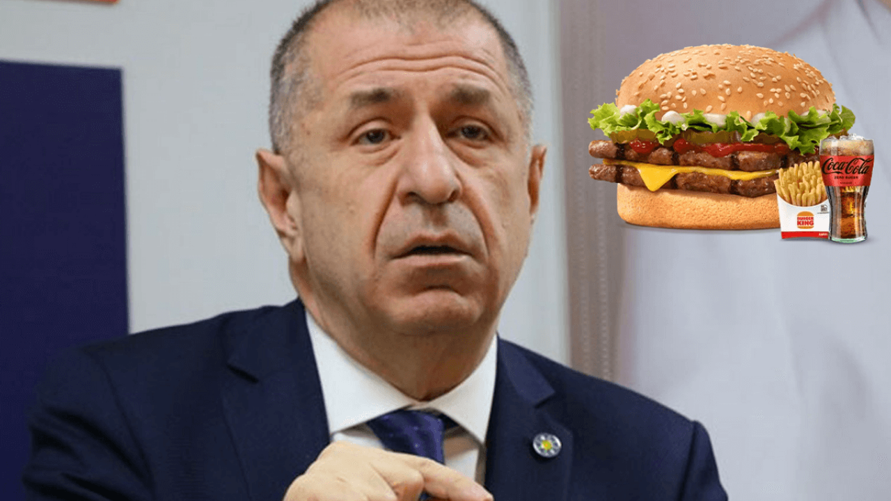 Ümit Özdağ'dan Dikkat Çeken Cheeseburger Açıklaması!