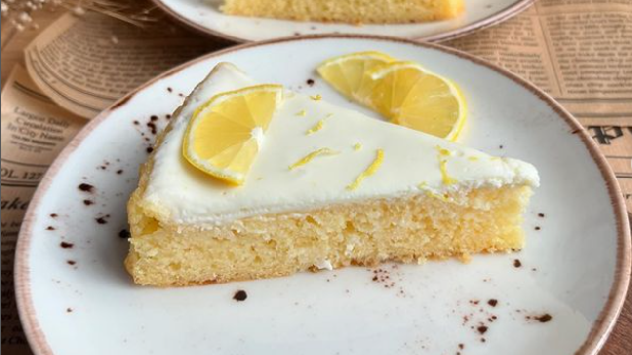 Cheesecake Görümlü Limonlu Kek Tarifi