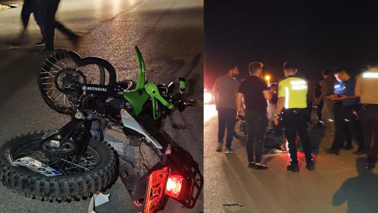 18 Yaşındaki Motosiklet Sürücüsü Hayatını Kaybetti!