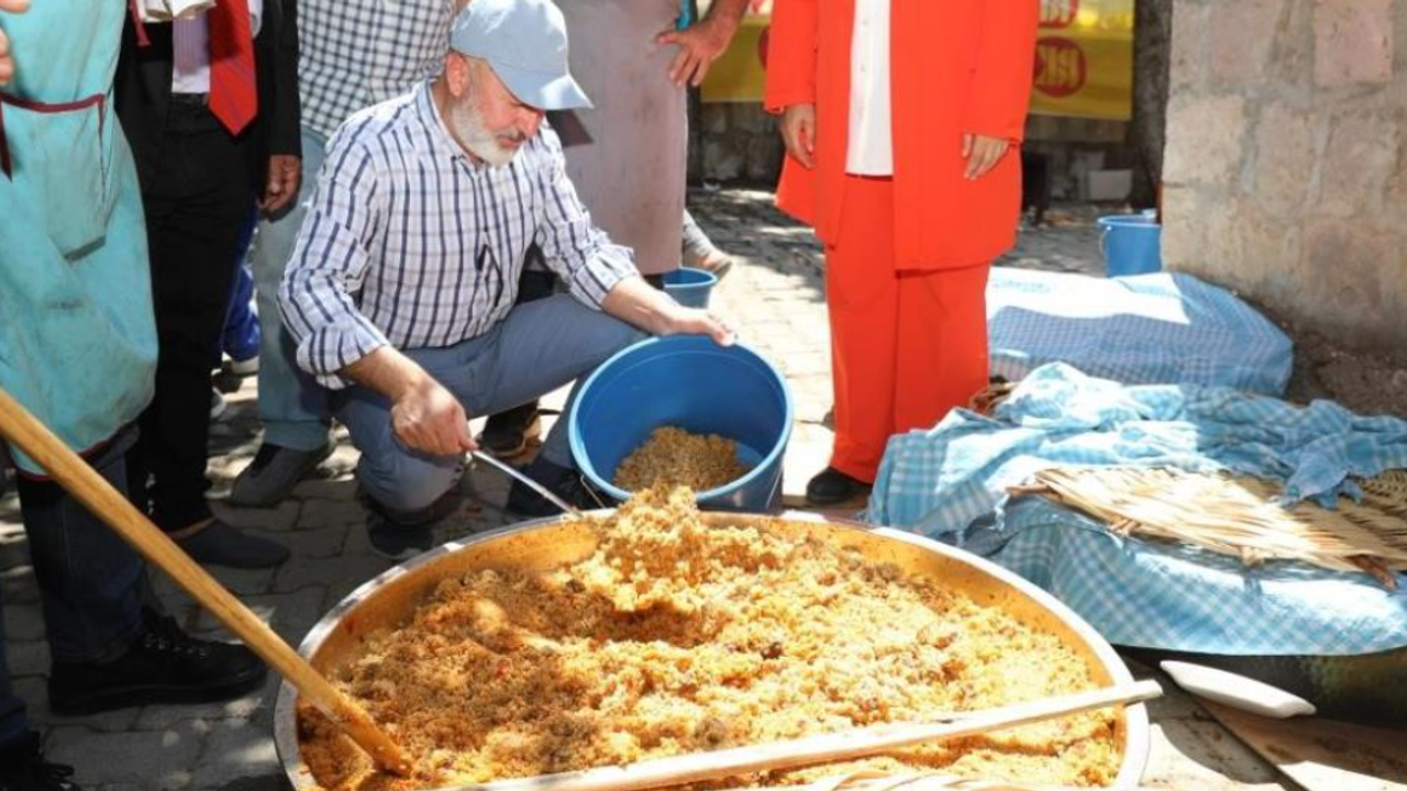 Kayseri’de Pilav Şenliği Başladı!
