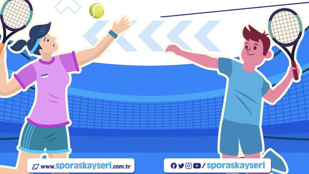 Kayseri'de Tenis Heyecanı! Turnuvanın Adresi Belli Oldu