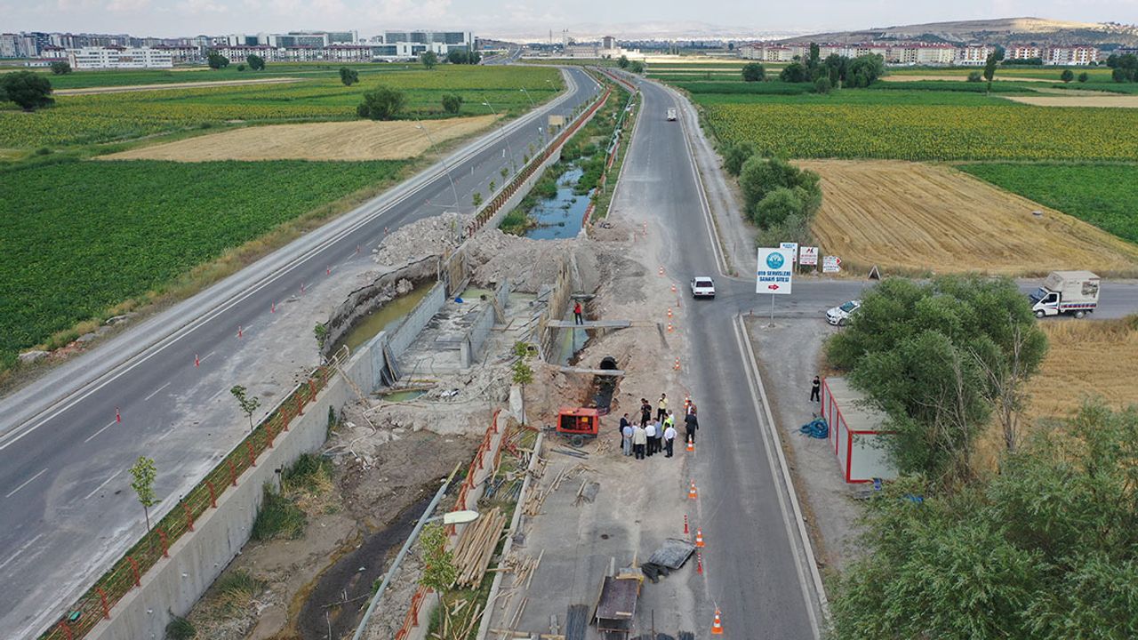 Kayseri Trafiğine Nefes Aldıracak Köprü İçin Çalışmalar Sürüyor!