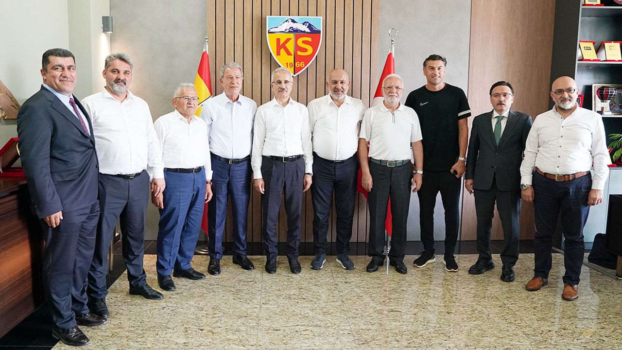 Bakan Uraloğlu’ndan Kayserispor’a Dikkat Çeken Ziyaret