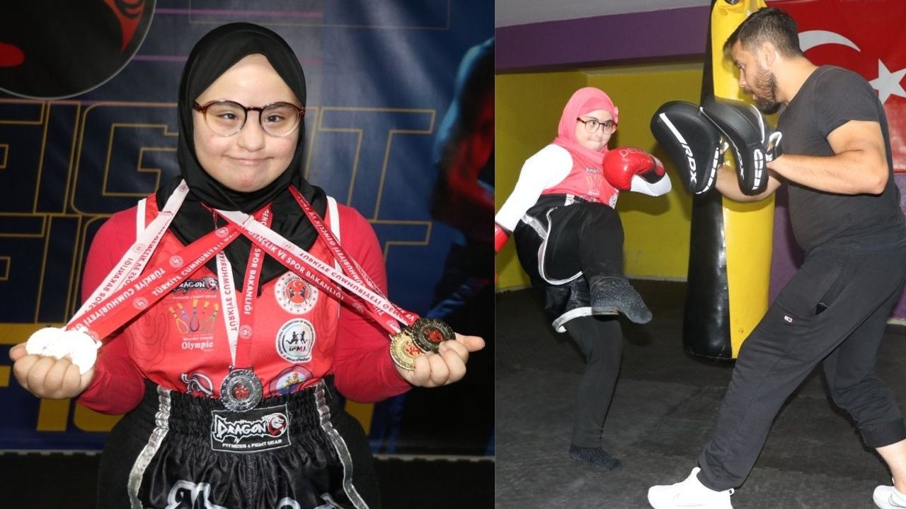 Muay Thai İle Hayata Tutundu! Kayseri'de 5 Madalya Kazandı!