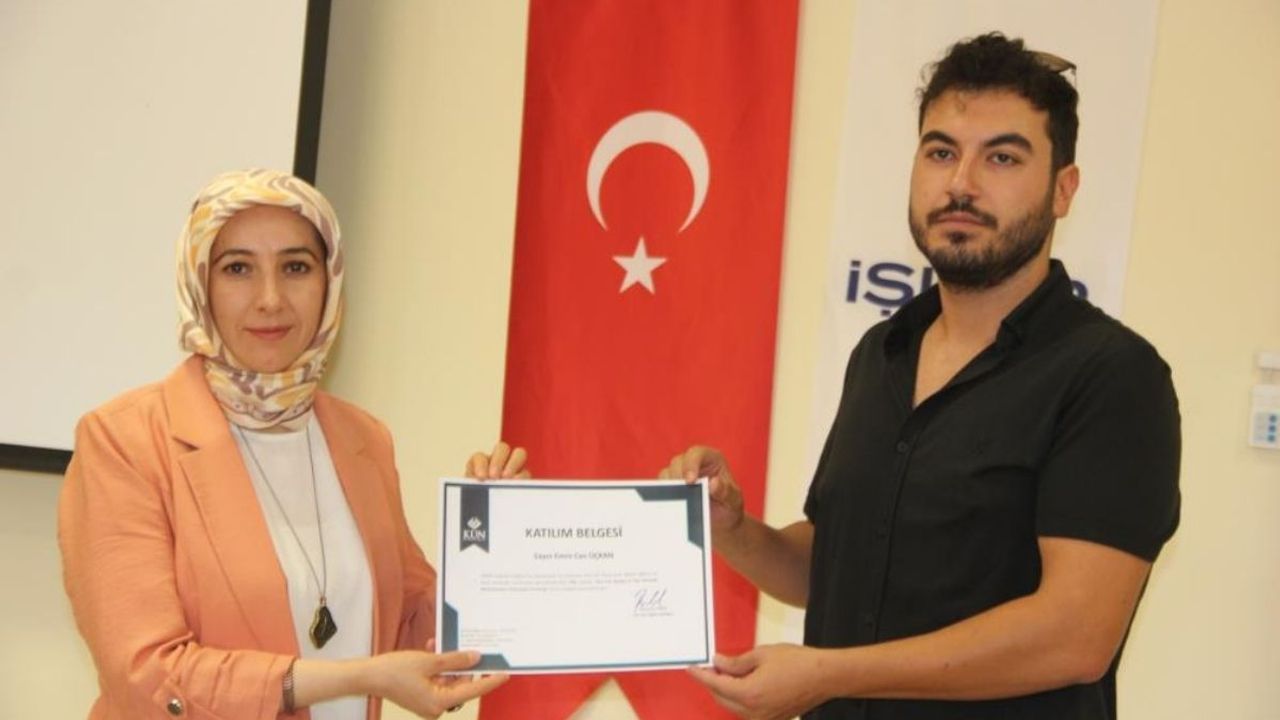 Eğitimlerini Başarı ile Tamamlayanlar Sertifikalarını Aldı!