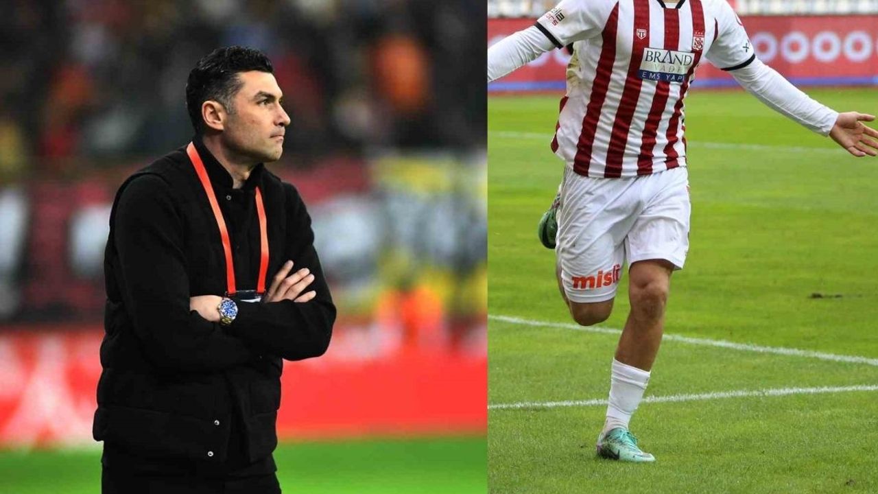 Burak Yılmaz Sivasspor'un Yıldızına Nasıl Bir Önlem Alacak!